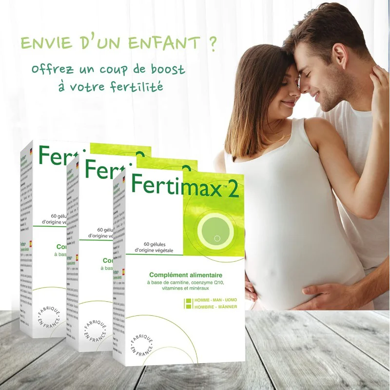 Lot de 3 boîtes Fertimax 2